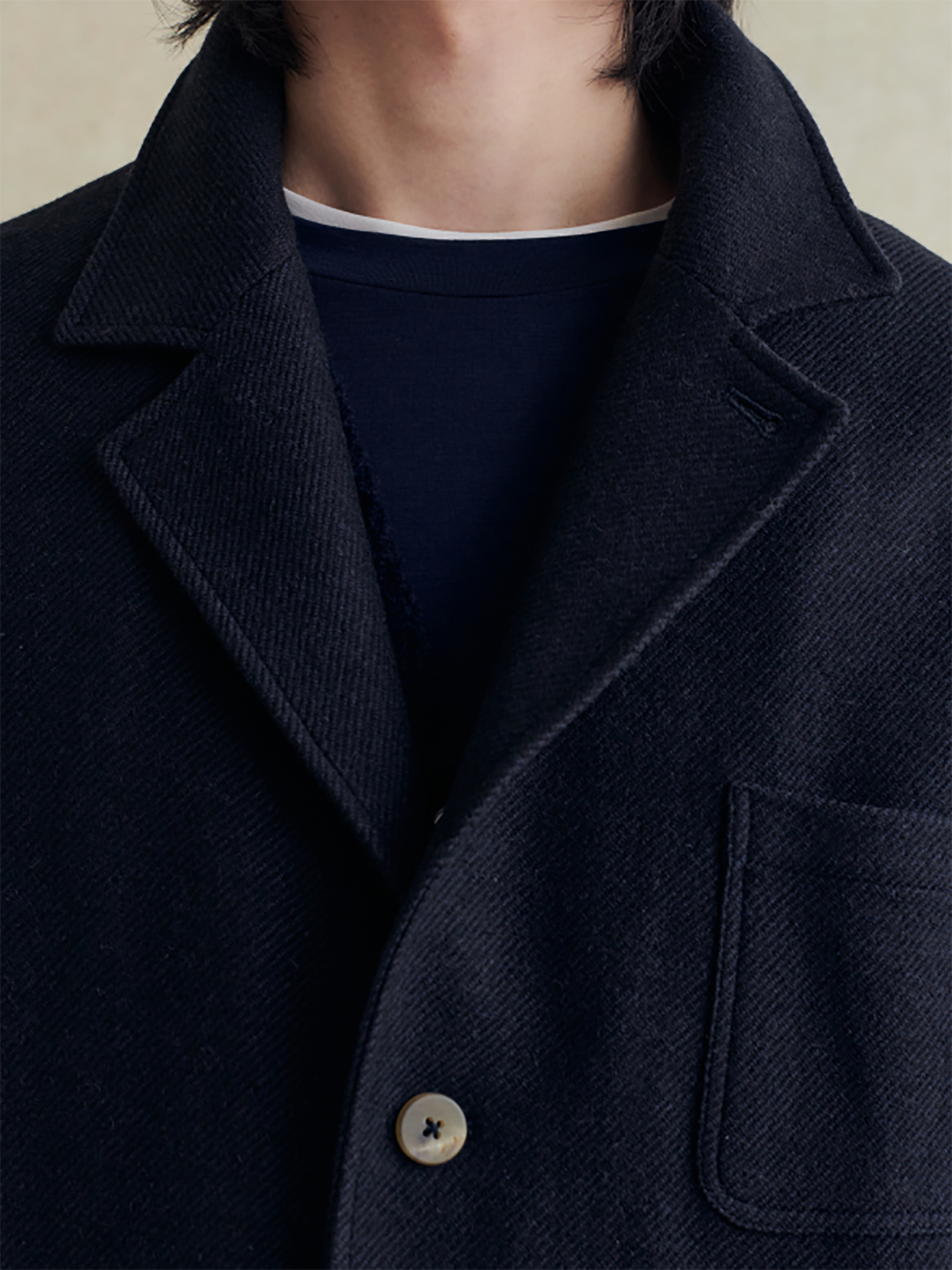 De Bonne Facture Travel Jacket Navy