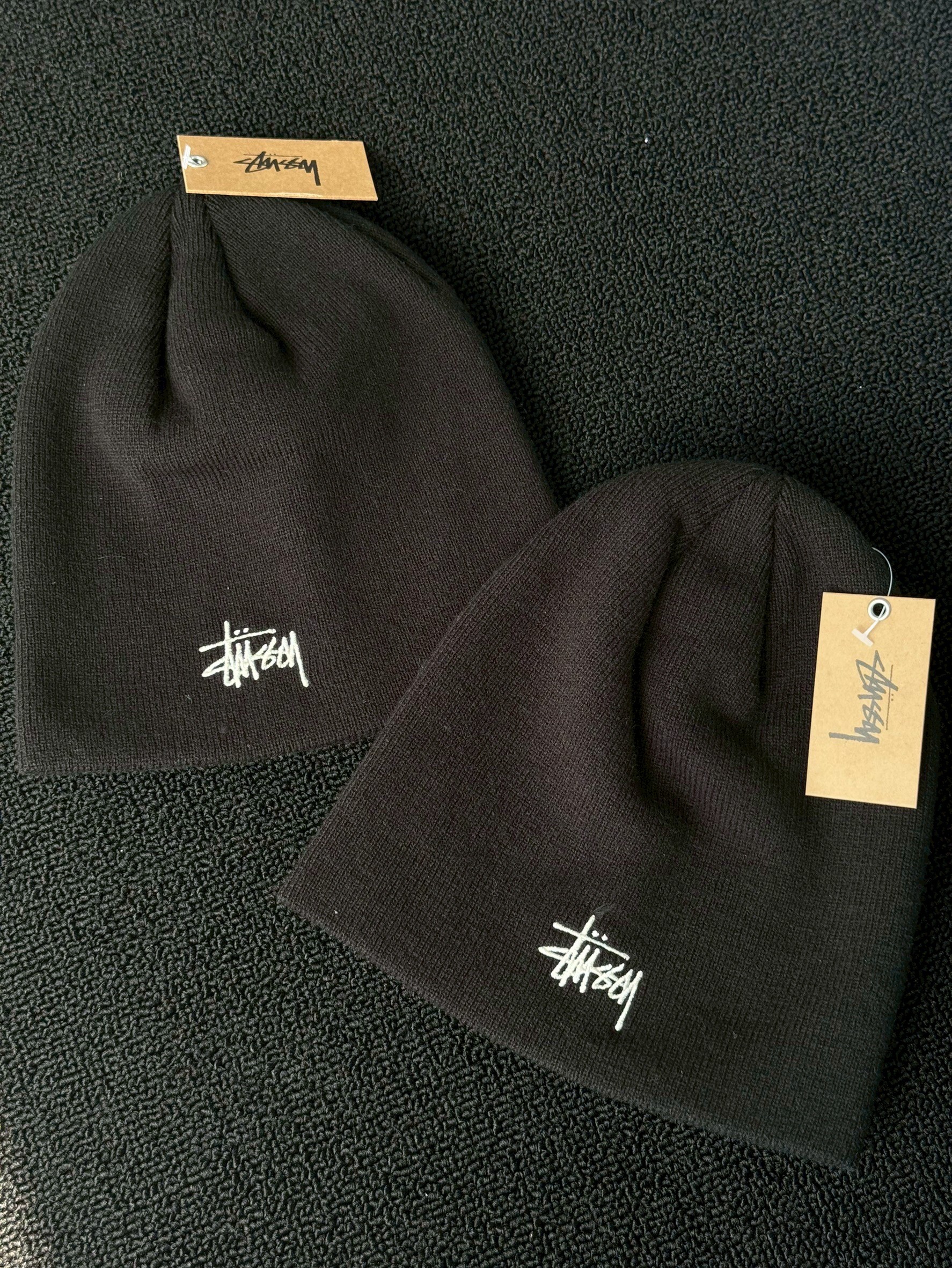 STUSSY BASIC SKULLCAP BEANIE 基礎刺繡小Logo 冷帽