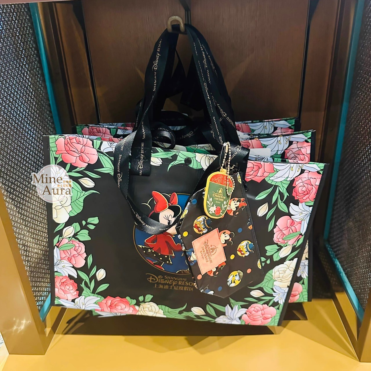 米奇和朋友們 摩登上海系列 圖案 手提 環保袋 購物袋 -上海迪士尼樂園