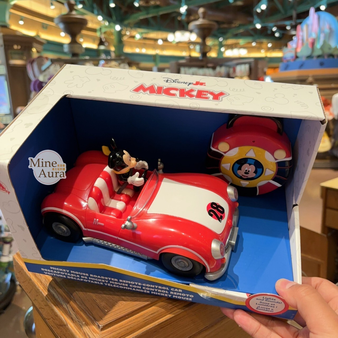 米奇 Mickey 開車 28汽車 遙控車 玩具 公仔 模型 -上海迪士尼樂園