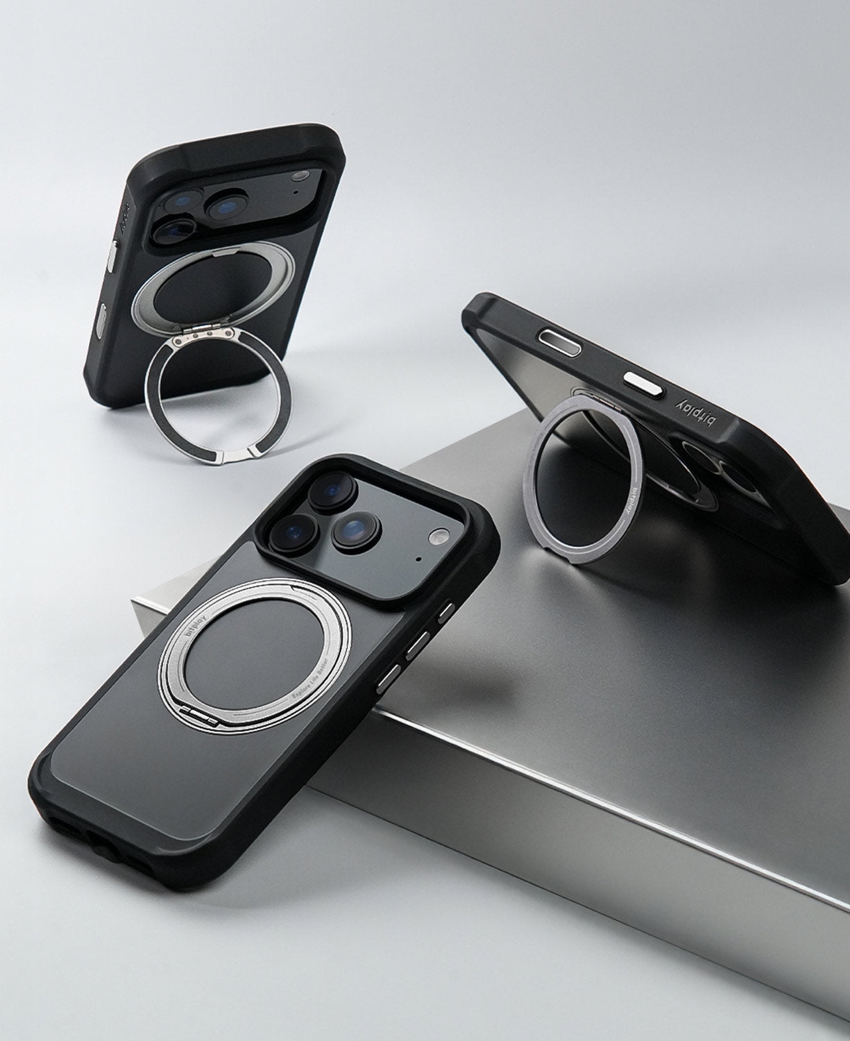 bitplay｜防摔磁吸立架殼 iPhone 17 系列 暗夜黑(17/Air/Pro/Pro Max)