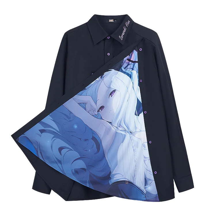 「ACG.GO」「預購」 蔚藍檔案 翻面設計襯衫 空崎陽奈【M】/【XL】  《蔚藍檔案 Blue Archive》
