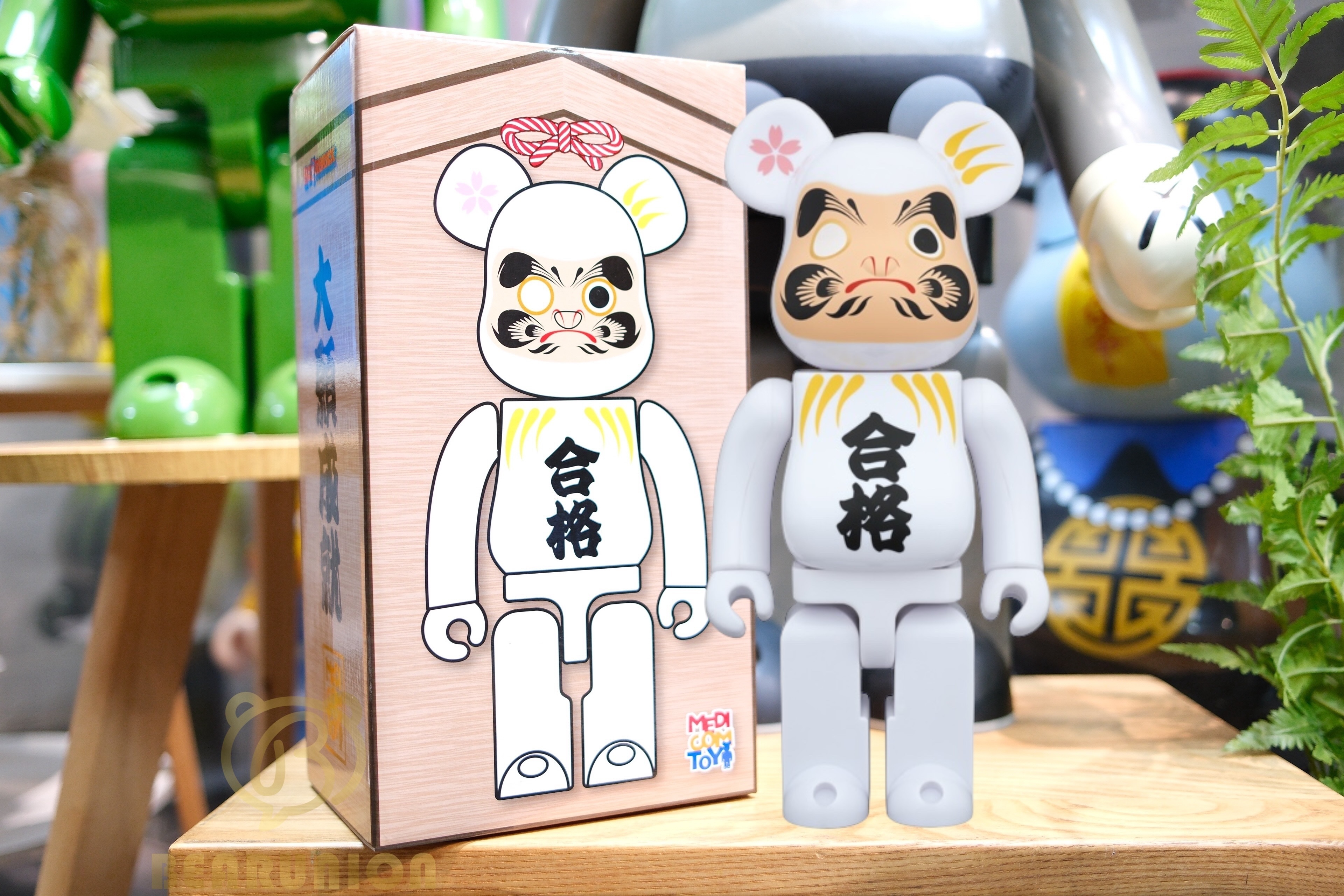 🥇現貨🥇Bearbrick 400% 達磨合格祈願Durama