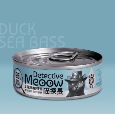 粥湯好貓主食罐-上選鴨鱸雙饗 (80g)