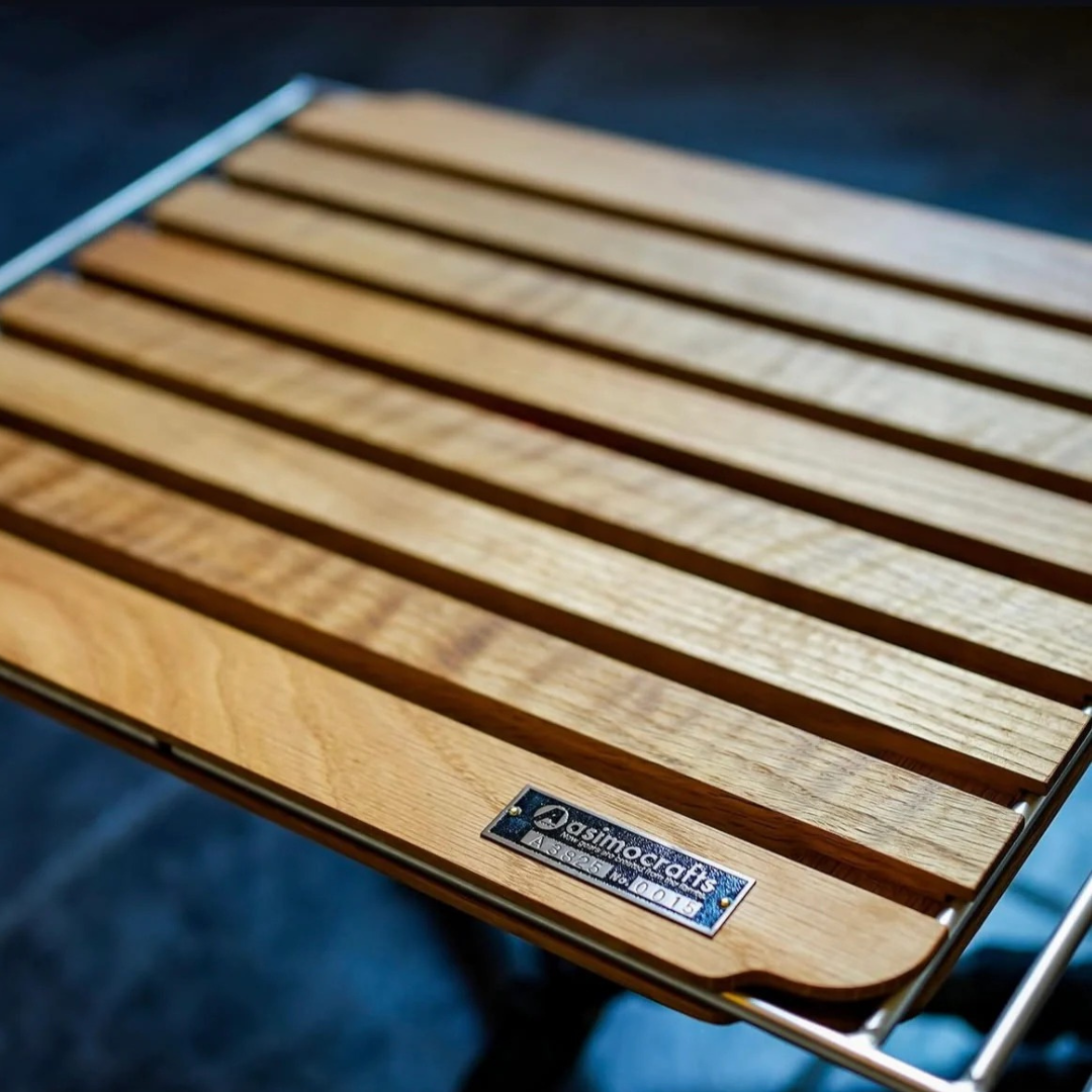 Asimocrafts｜ 38explore 聯名白橡木收納箱蓋板