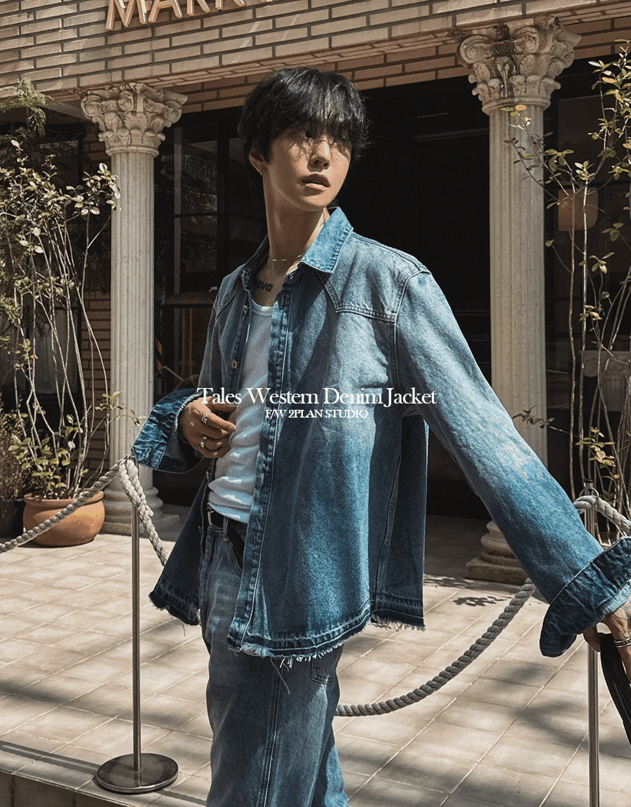 Marco 西部牛仔襯衫 夾克