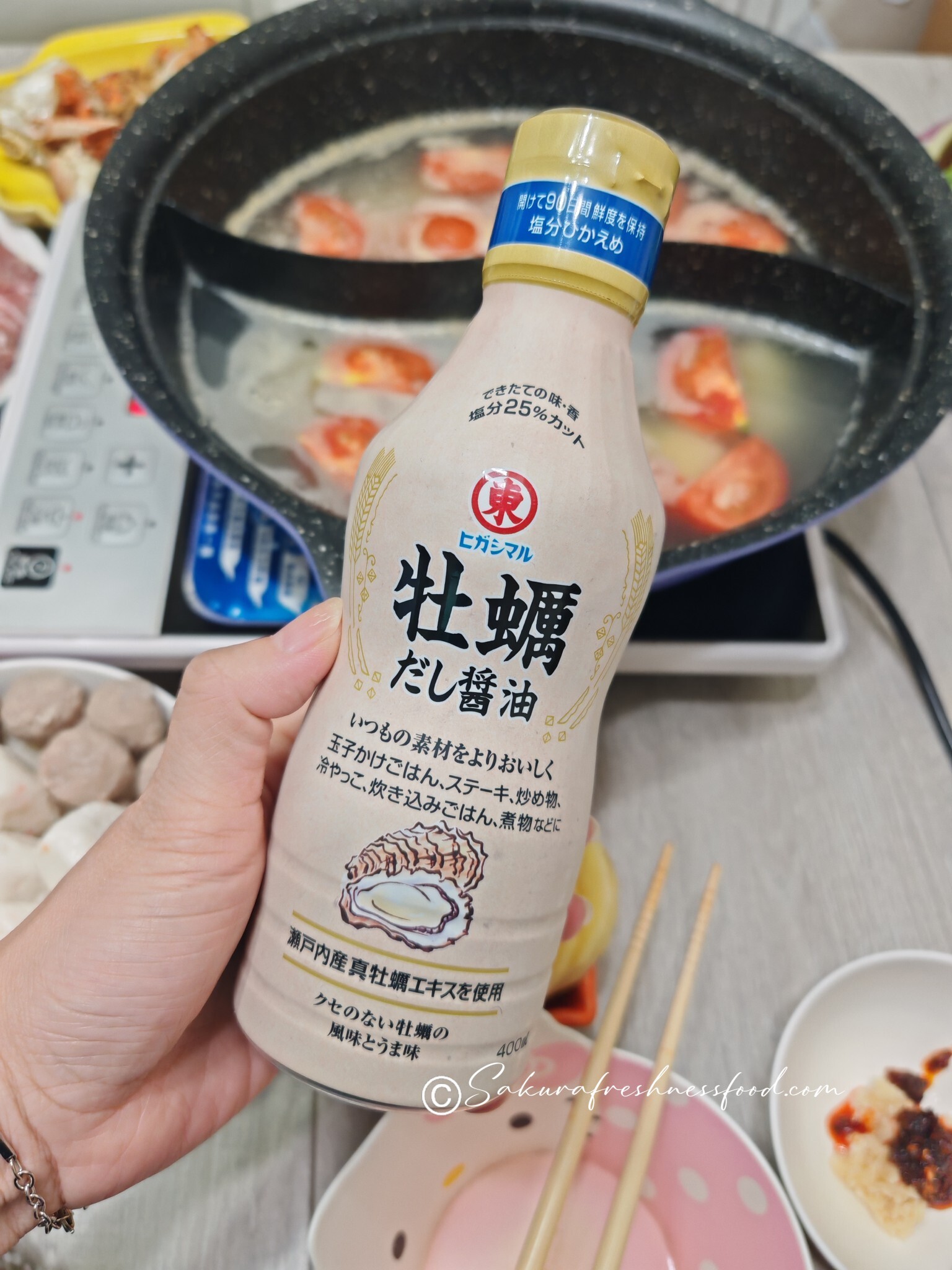 日本東字牡蠣だし醤油（蠔油高湯醬油）400ml