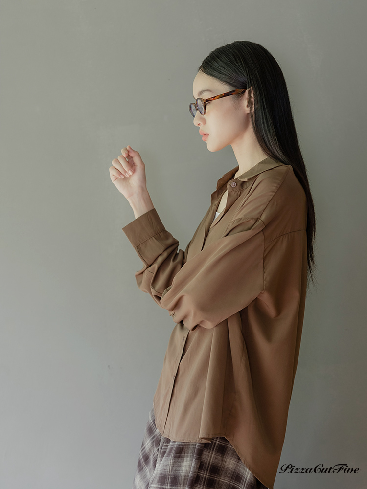 [兩件1580]經典修身長袖襯衫 PizzaCutFive PCF253401014