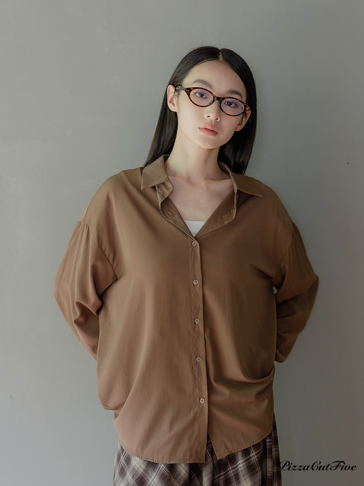 [兩件1580]經典修身長袖襯衫 PizzaCutFive PCF253401014