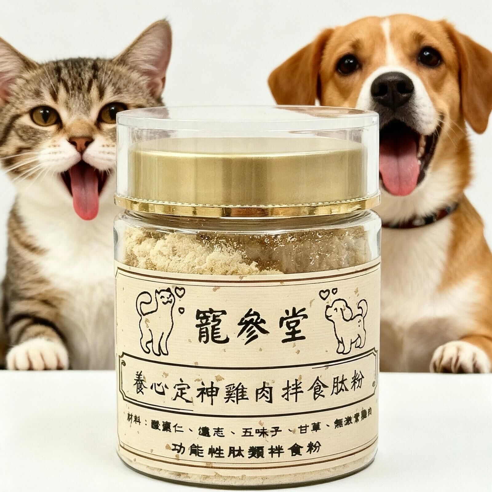 養心定神雞肉拌食肽粉