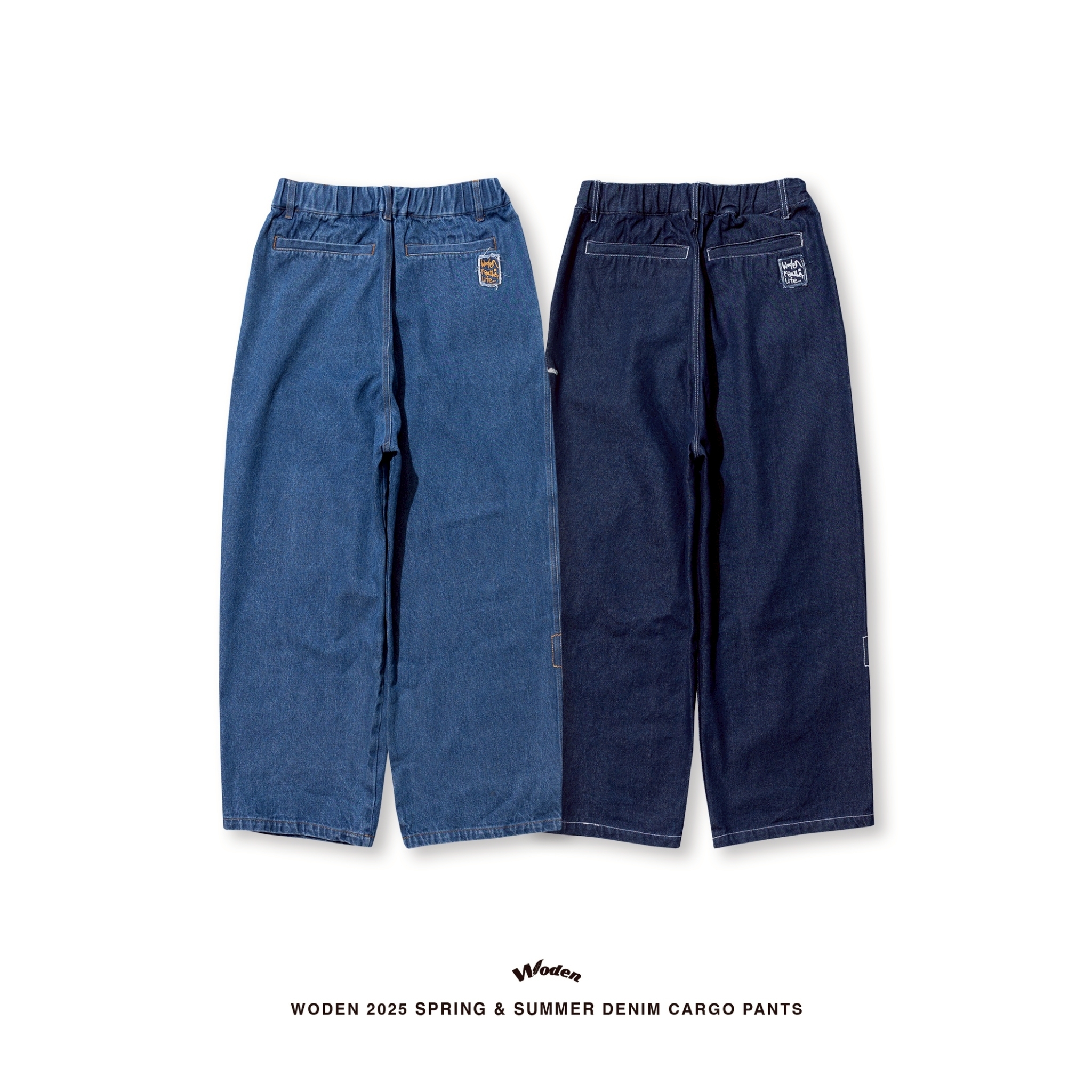 WODEN 2025 Spring & Summer 076 Denim Cargo Pants