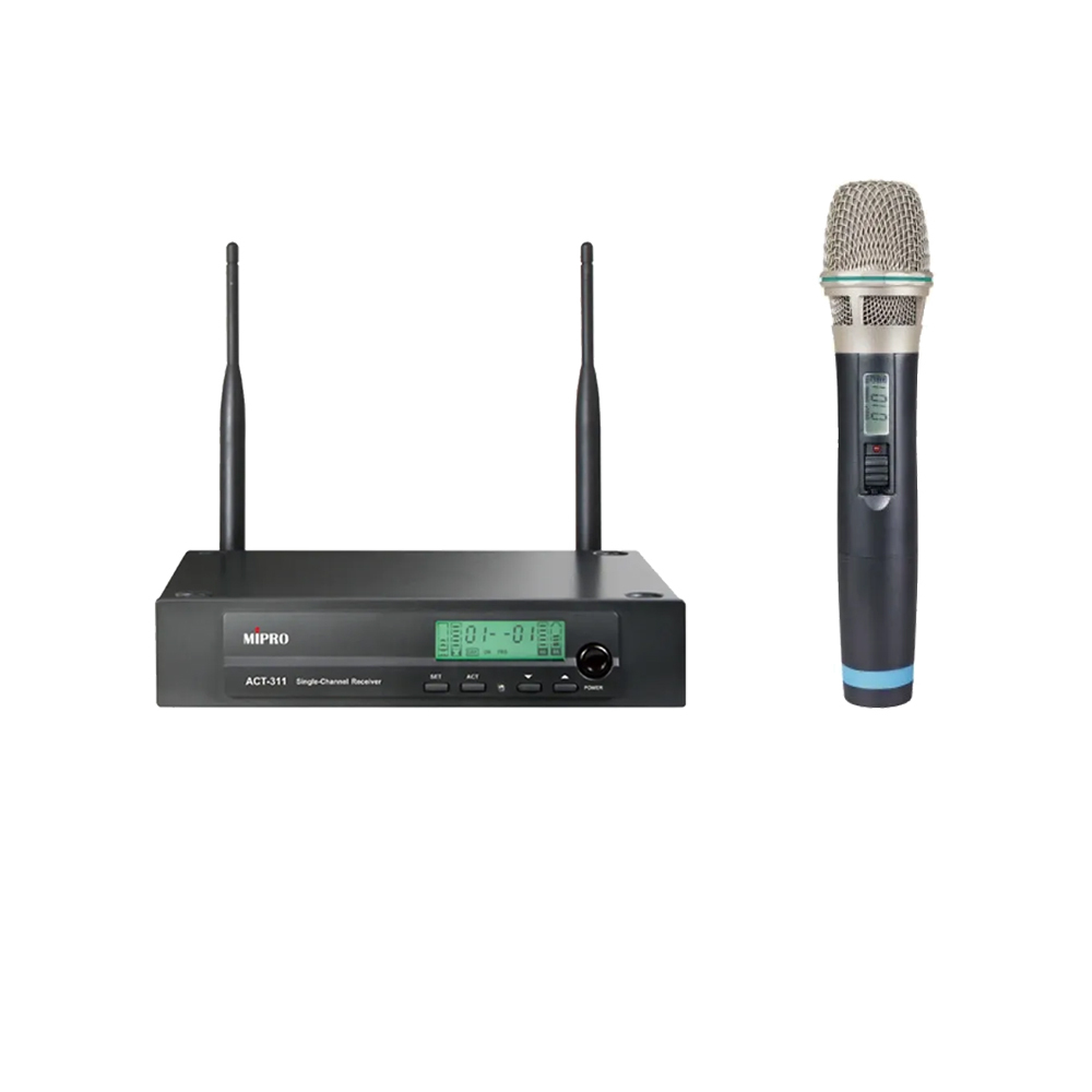 MIPRO ACT-311/ACT-32H｜單頻道無線系統 手持麥克風組
