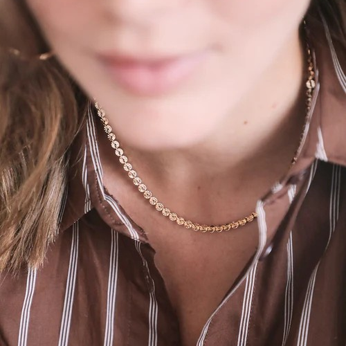 1WK0708-463 [WAEKURA] Pio Necklace Gold #WAECOL24663000X (A-LX-E)