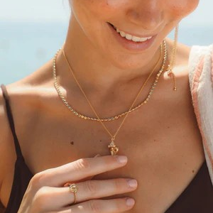 1WK0708-467 [WAEKURA] Leon Necklace Gold #WAECOL06251000X (A-LX-E)