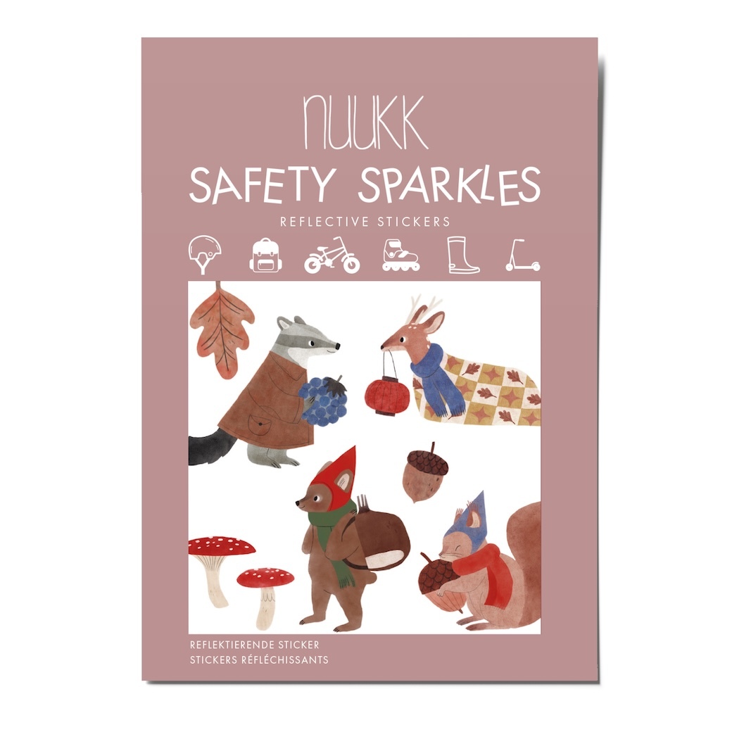 森林小動物 | 反光貼紙