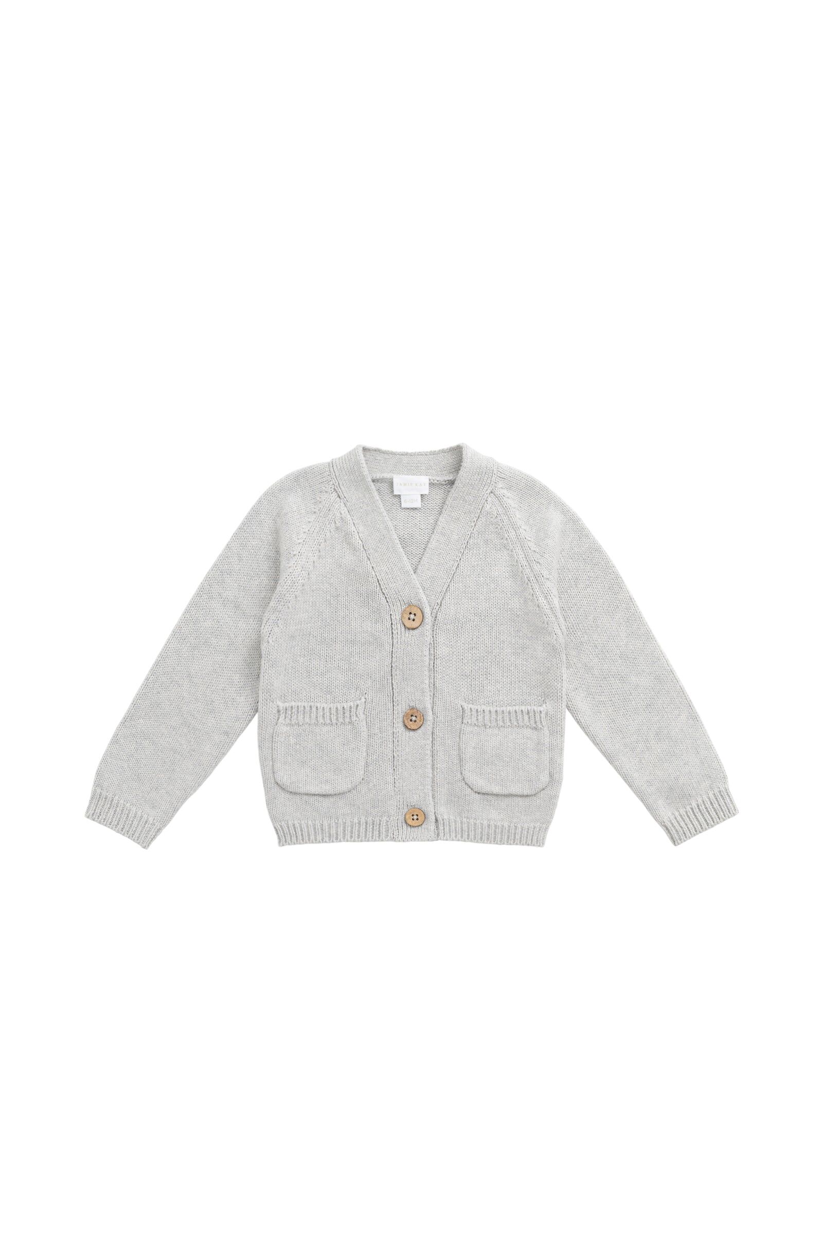 【預購】JAMIE KAY - Franco Cardigan（Light Grey Marle）