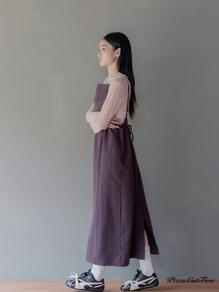 露背肩帶長洋裝 PizzaCutFive PCF253487005