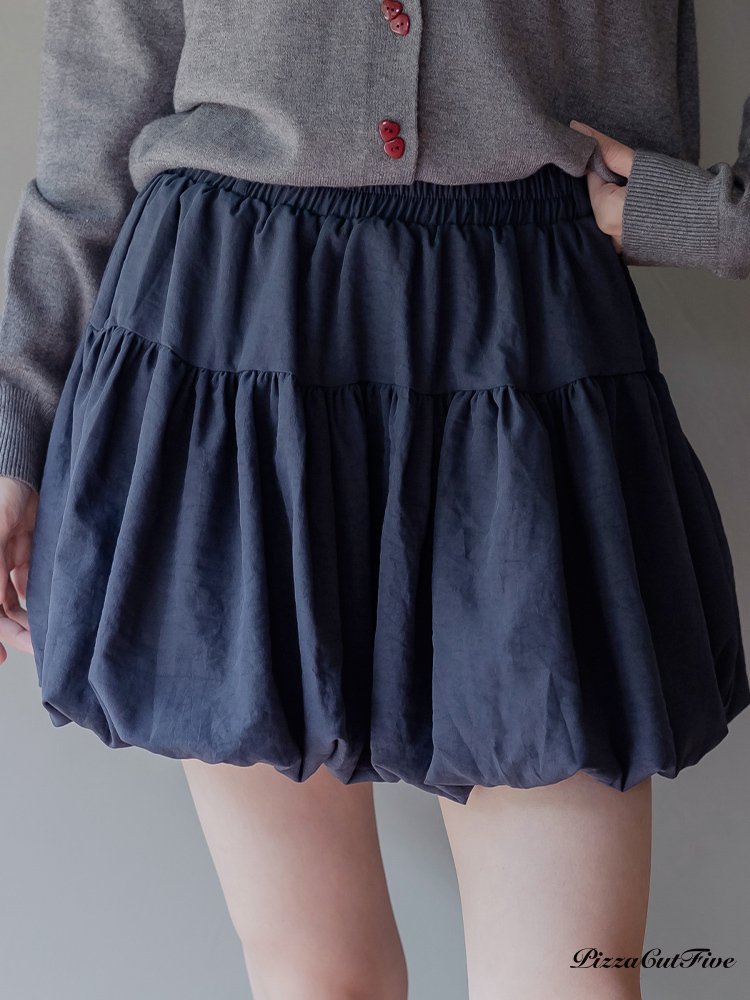 雲朵泡泡短裙(內有安全褲) PizzaCutFive PCF253491002
