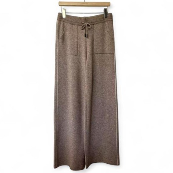 1SO0919-473 SUNNY STUDIO Noemie Trousers Taupe (One Size) #770110 (C-EU-E)