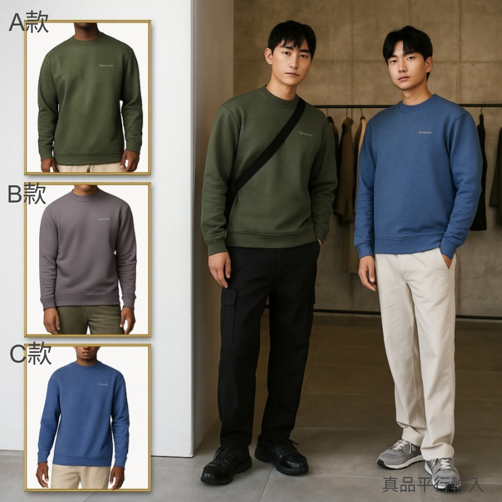 【預購】Columbia H091951 男裝圓領休閒長袖衛衣