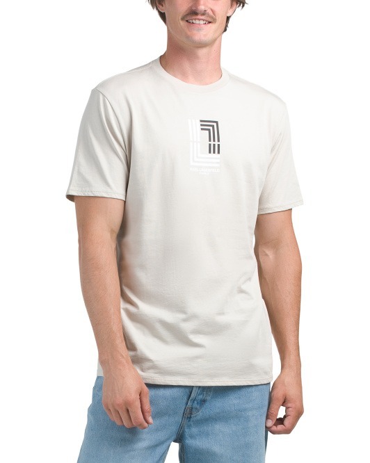 【預購】KARL LAGERFELD PARIS H091961 男裝短袖TEE