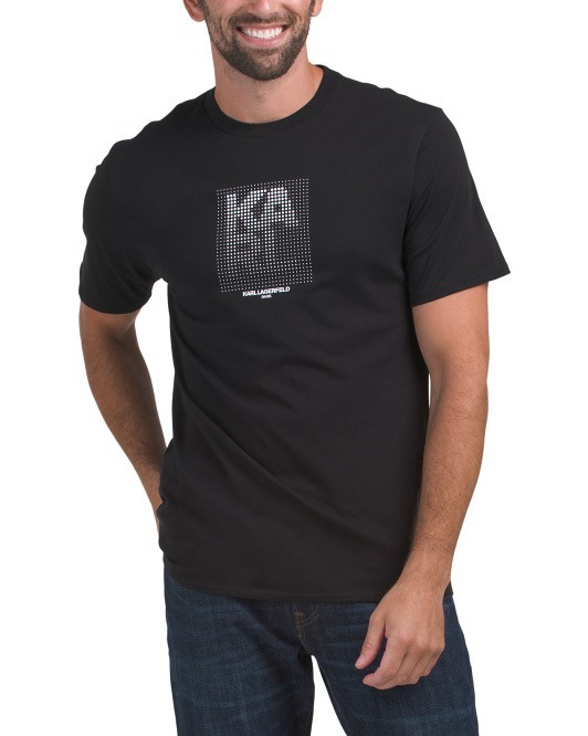 【預購】KARL LAGERFELD PARIS H091962 男裝短袖TEE