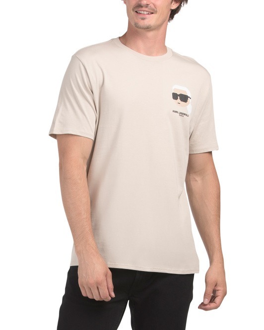 【預購】KARL LAGERFELD PARIS H091963 男裝短袖TEE