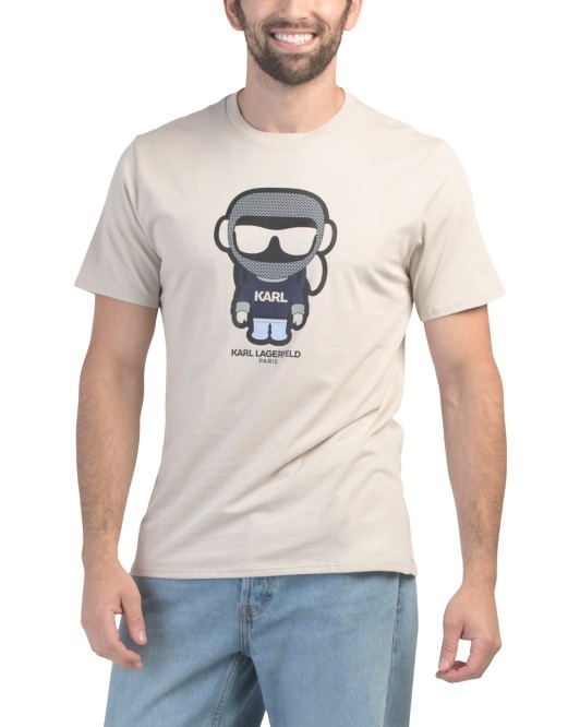 【預購】KARL LAGERFELD PARIS H091964 男裝短袖TEE