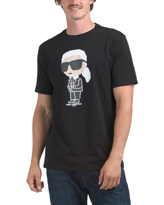 【預購】KARL LAGERFELD PARIS H091966 男裝短袖TEE