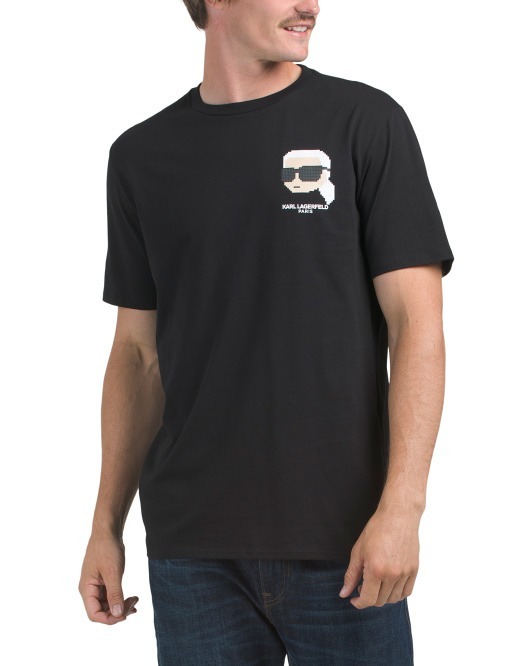 【預購】KARL LAGERFELD PARIS H091967 男裝短袖TEE