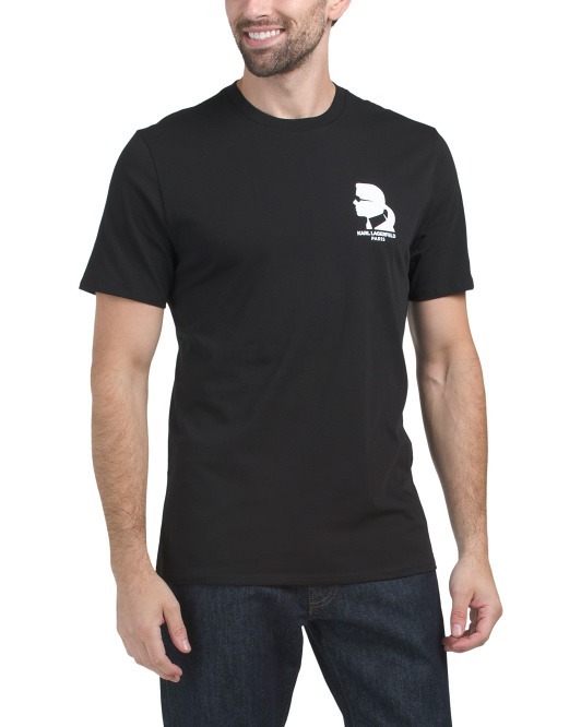 【預購】KARL LAGERFELD PARIS H091972 男裝短袖TEE