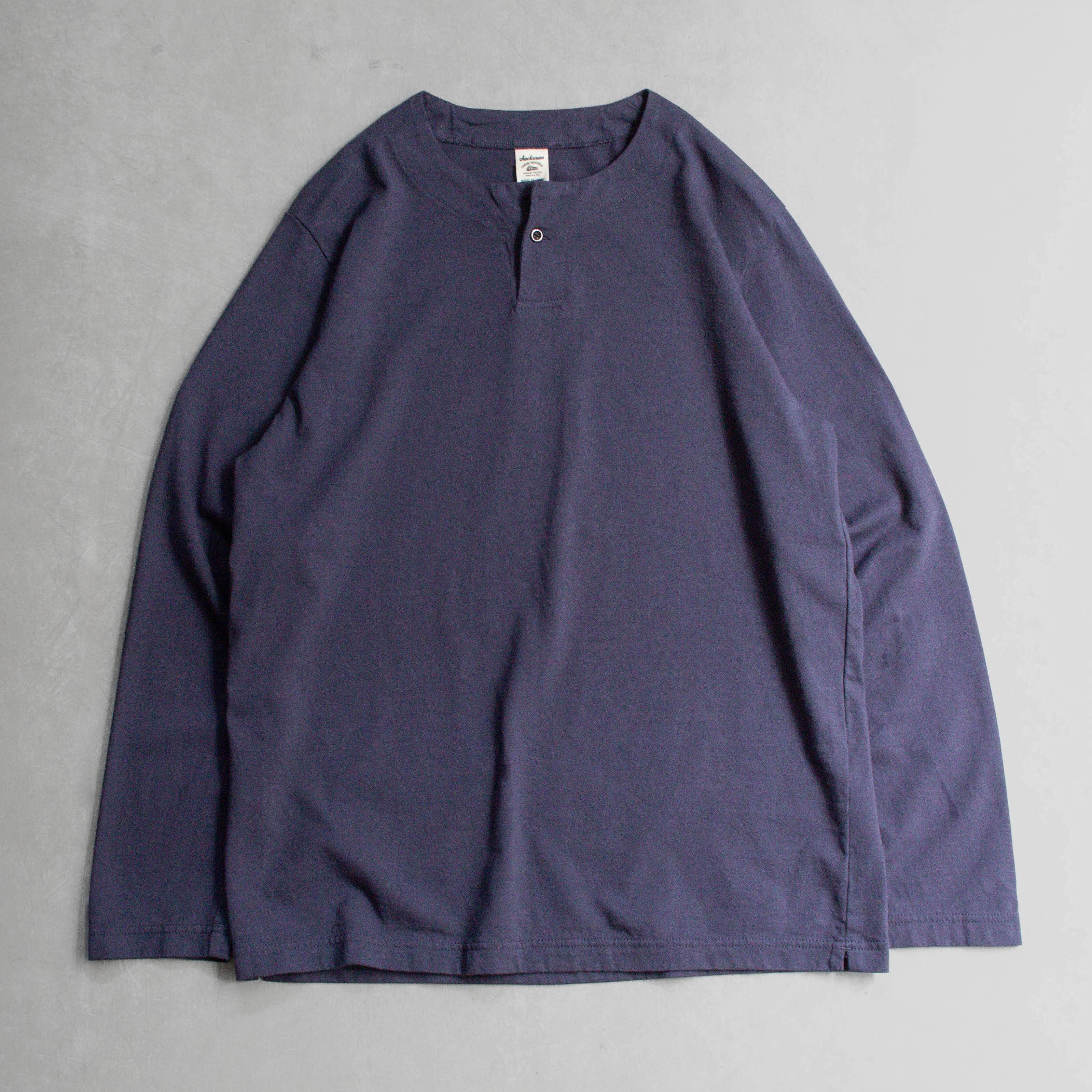 JACKMAN HENLEYNECK L/S T-SHIRT 3 COLORS 日本製 亨利領 長袖 T恤 三色