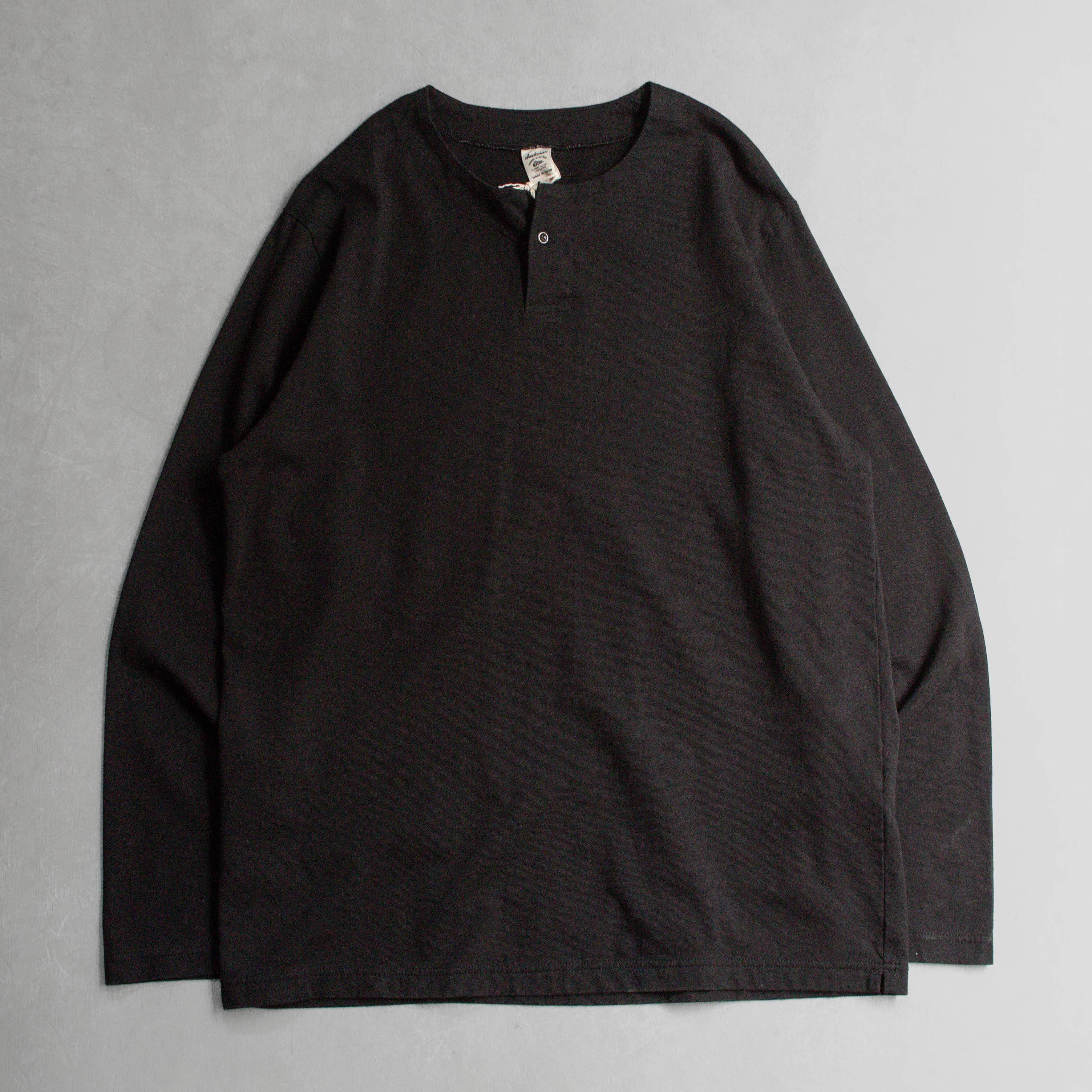 JACKMAN HENLEY NECK L/S T-SHIRT 3 COLORS 日本製 亨利領 長袖 T恤 三色