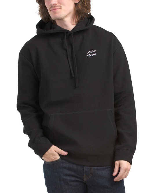 【預購】KARL LAGERFELD PARIS H091982 男裝有帽衛衣