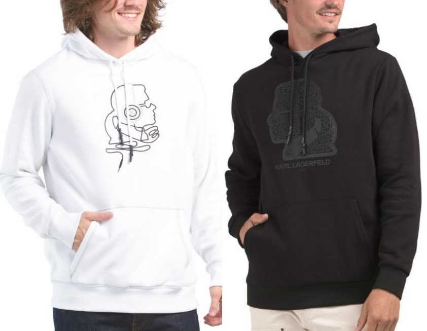 【預購】KARL LAGERFELD PARIS H091985 男裝有帽衛衣