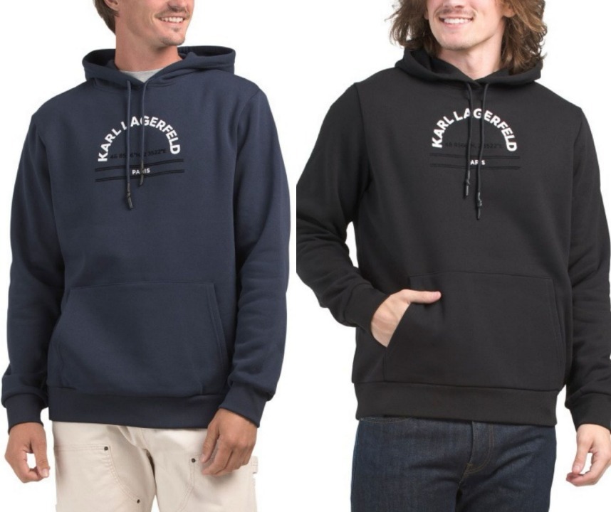 【預購】KARL LAGERFELD PARIS H091987 男裝有帽衛衣