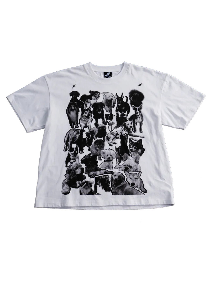 Enclave｜Crop-Fit Short-Sleeves “Pal” Tee (White)