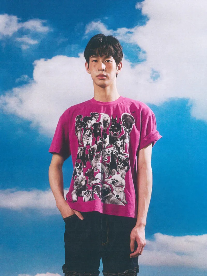 Enclave｜Crop-Fit Short-Sleeves “Pal” Tee (Violet)