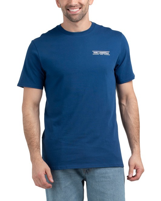 【預購】KARL LAGERFELD PARIS H091993 男裝短袖TEE