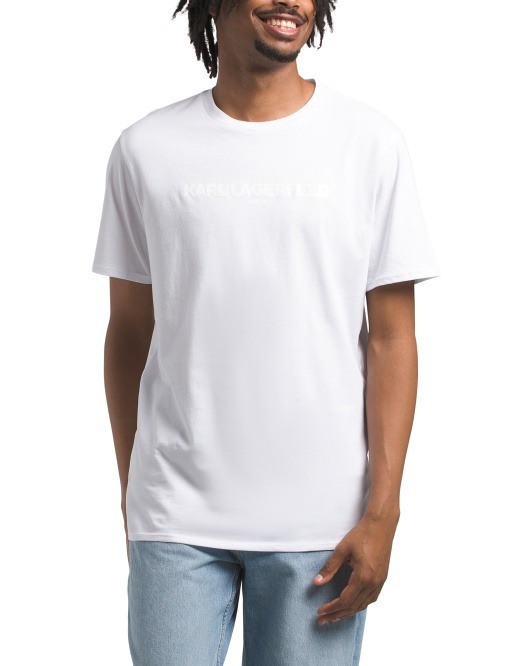 【現貨】KARL LAGERFELD PARIS H091994 男裝短袖TEE