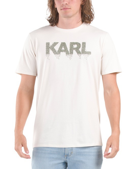 【預購】KARL LAGERFELD PARIS H091995 男裝短袖TEE