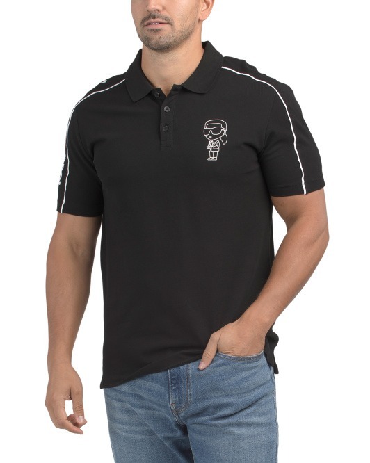 【預購】KARL LAGERFELD PARIS H091997 男裝POLO短袖