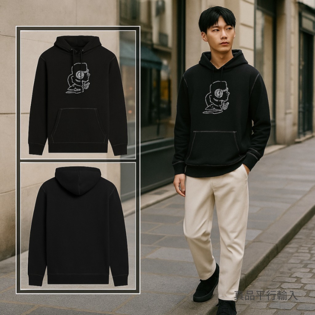 【預購】KARL LAGERFELD PARIS H0919103 男裝有帽衛衣