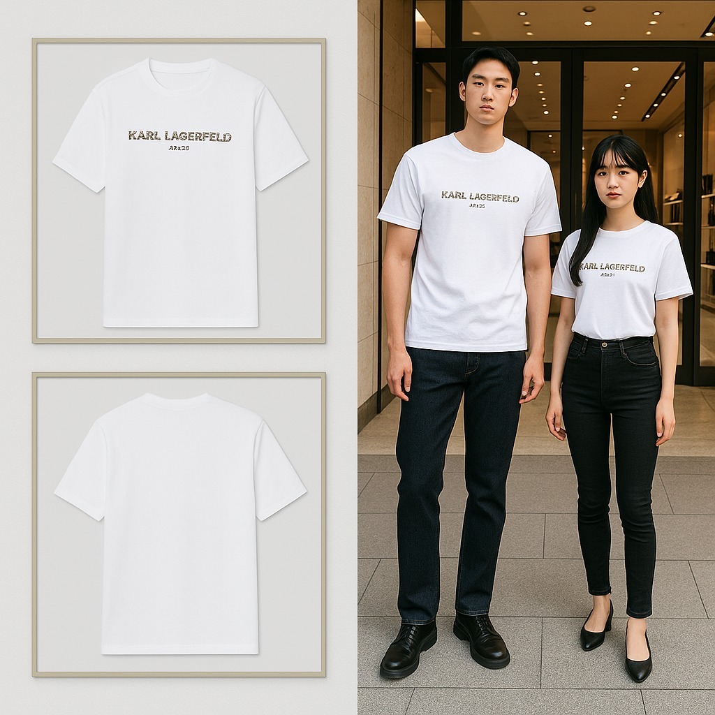 【預購】KARL LAGERFELD PARIS H091959 男裝短袖TEE