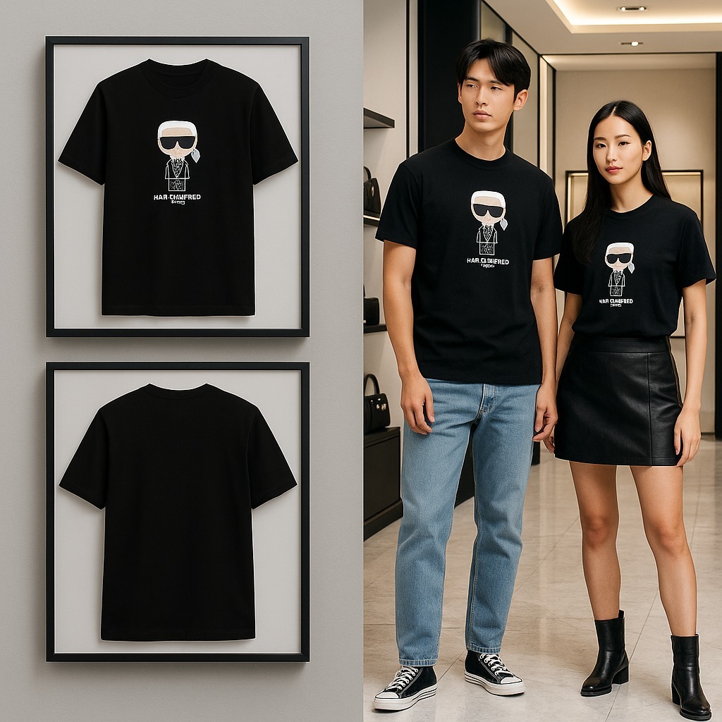 【預購】KARL LAGERFELD PARIS H091965 男裝短袖TEE