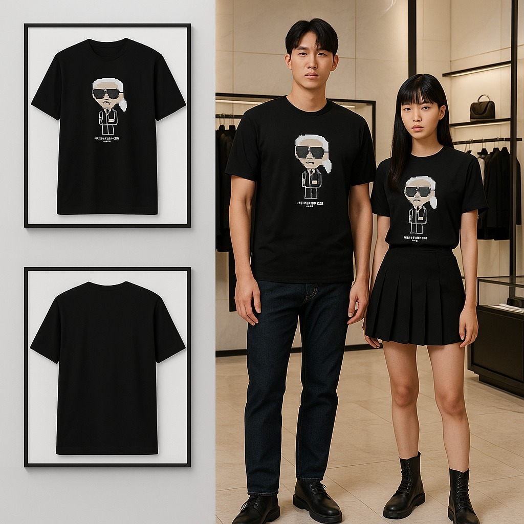 【預購】KARL LAGERFELD PARIS H091966 男裝短袖TEE