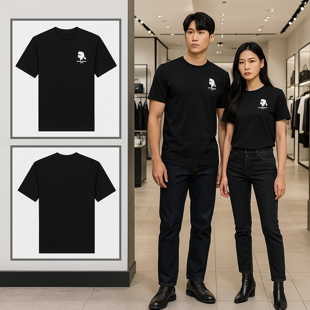 【預購】KARL LAGERFELD PARIS H091972 男裝短袖TEE