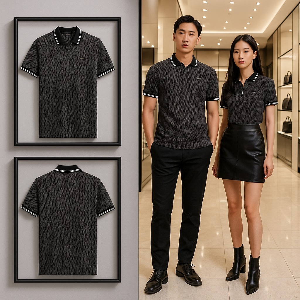 【預購】KARL LAGERFELD PARIS H091978 男裝POLO短袖