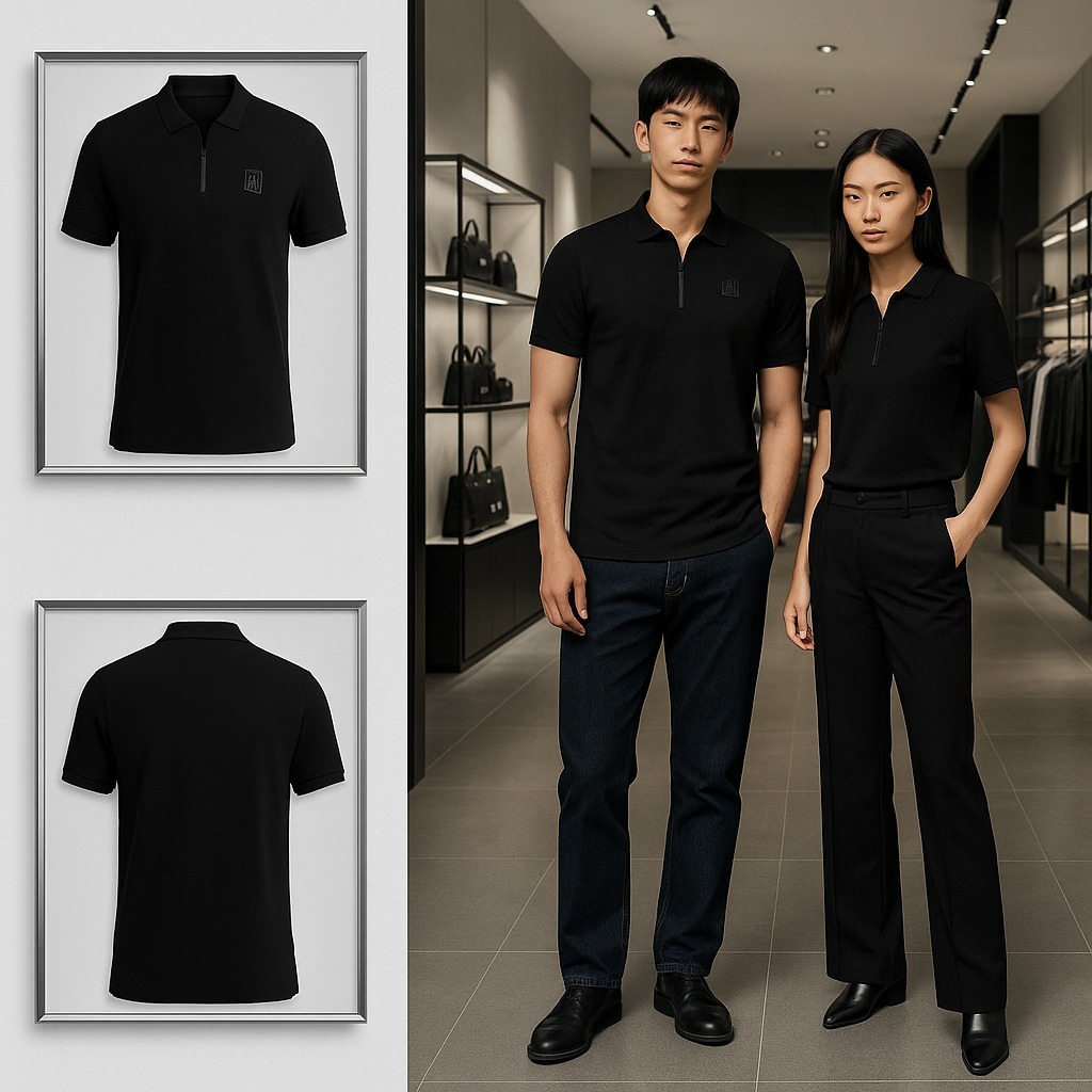 【預購】KARL LAGERFELD PARIS H091979 男裝POLO短袖