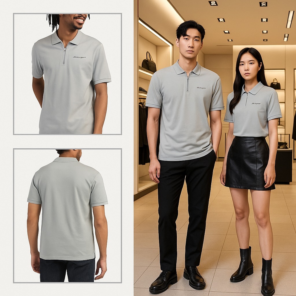 【預購】KARL LAGERFELD PARIS H091980 男裝POLO短袖